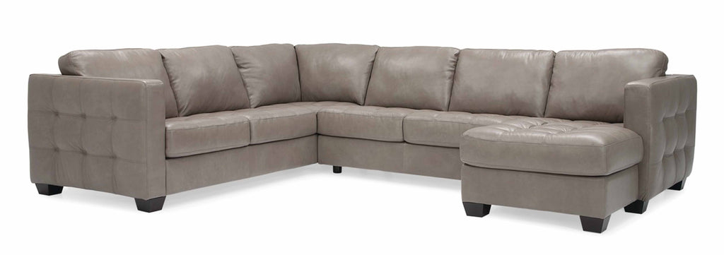 Barrett Leather Sectional | Budget Decor | Wellington's Fine Leather Furniture