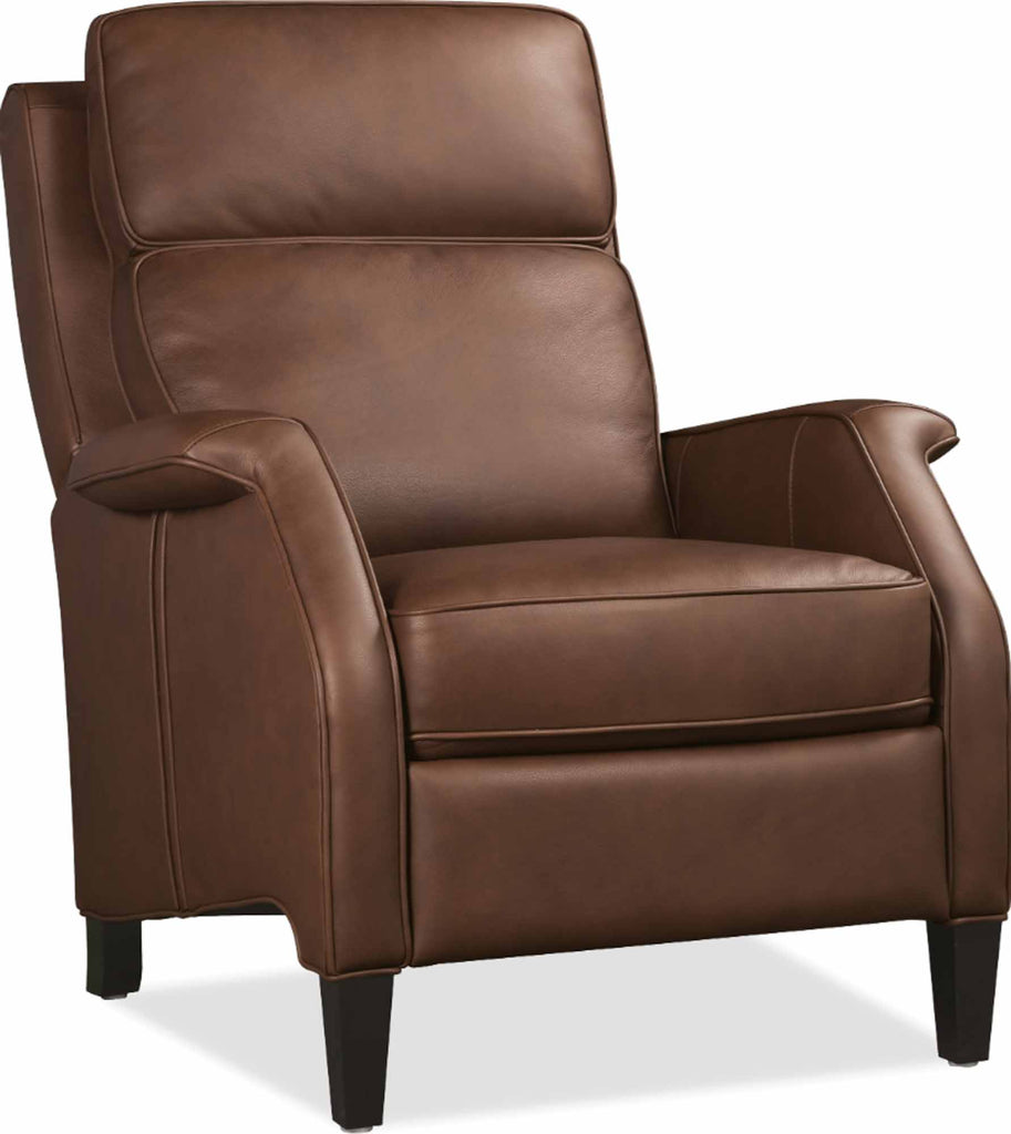 Wrenn Leather Power Recliner With Articulating Headrest In Brown
