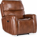 Nemy Leather Zero Gravity Power Recliner With Articulating Headrest And Lumbar