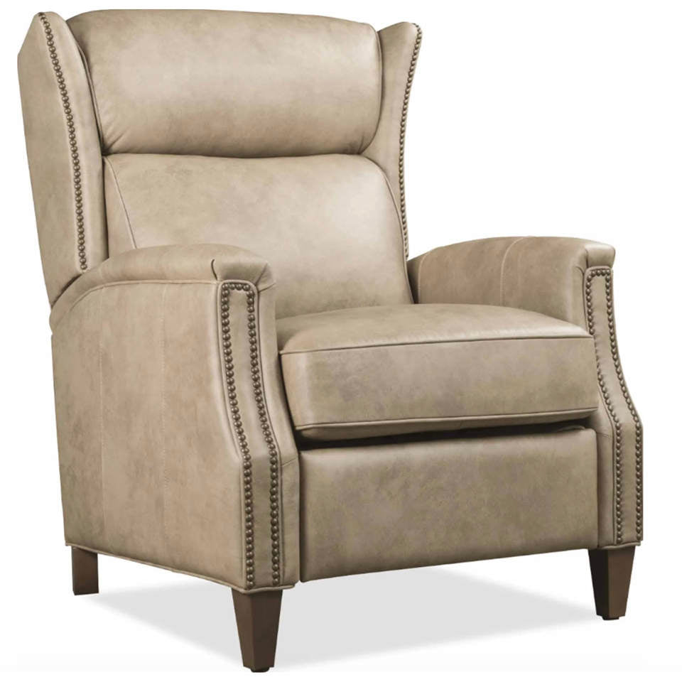 Lansing Leather Power Recliner With Articulating Headrest