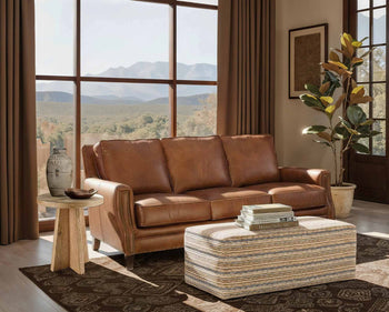 Exton Leather Sofa