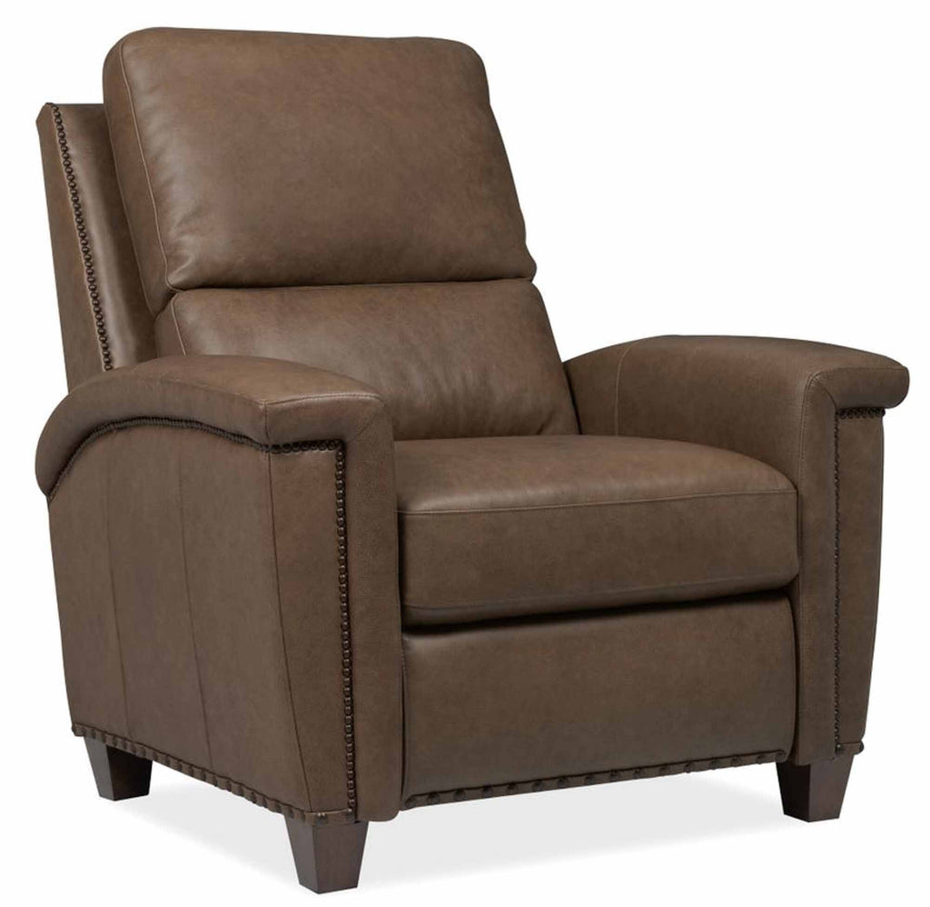 Julian Leather Power Recliner With Articulating Headrest