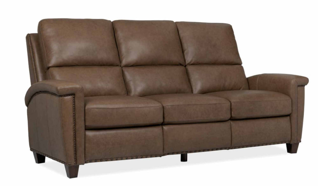 Julian Leather Power Reclining Sofa With Articulating Headrest