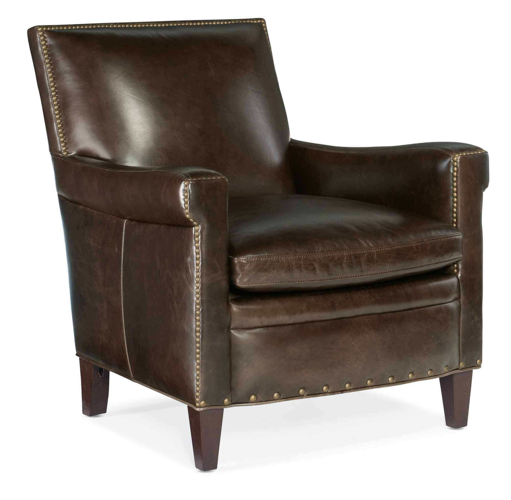 Julian Leather Chair in Brown | Budget Elegance | Wellington's Fine Leather Furniture