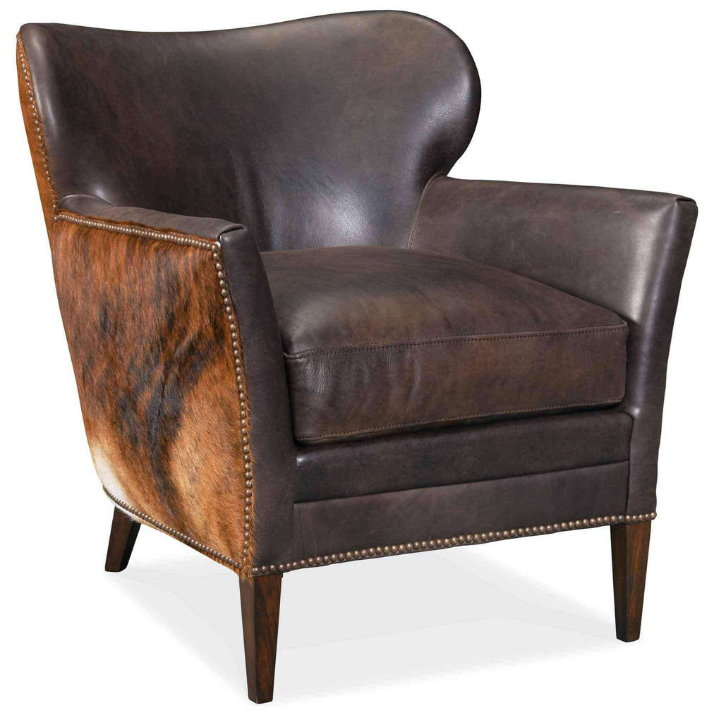 Kato Leather Chair In Brown | Budget Elegance | Wellington's Fine Leather Furniture