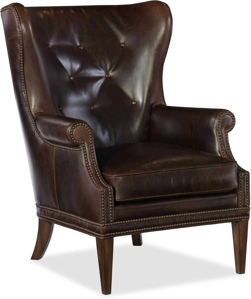 Maya Leather Chair In Dark Brown | Budget Elegance | Wellington's Fine Leather Furniture