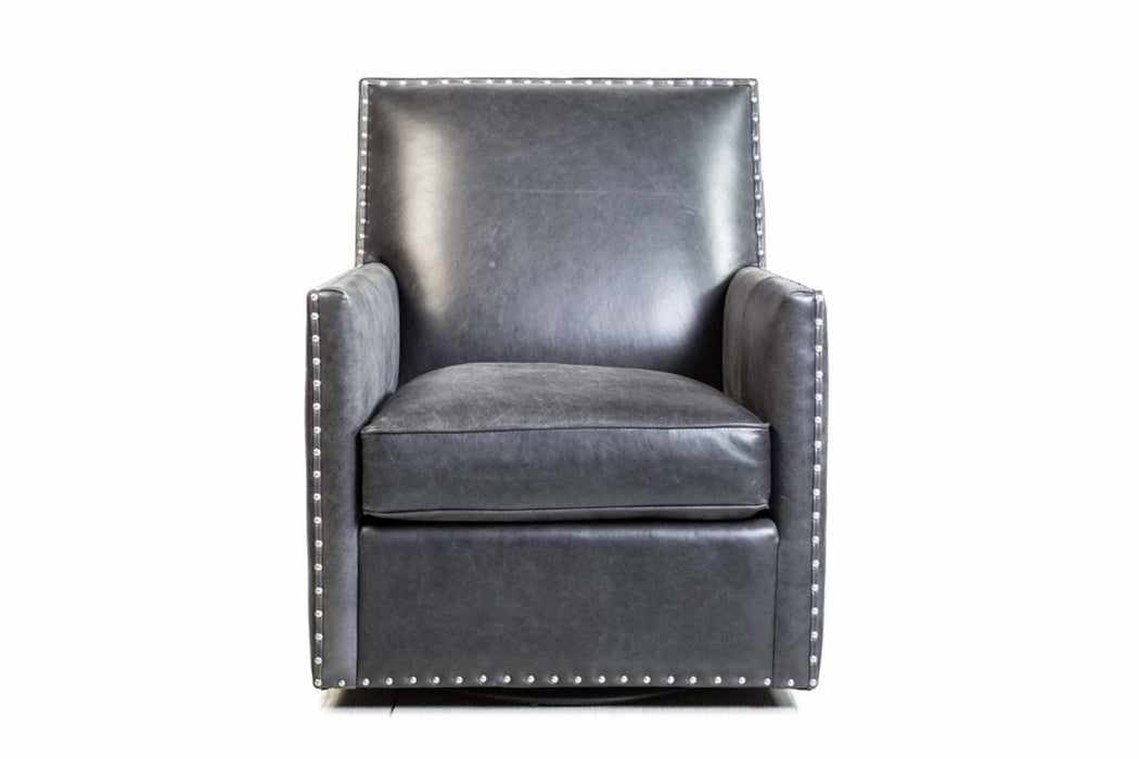 Dexter Leather Swivel Chair
