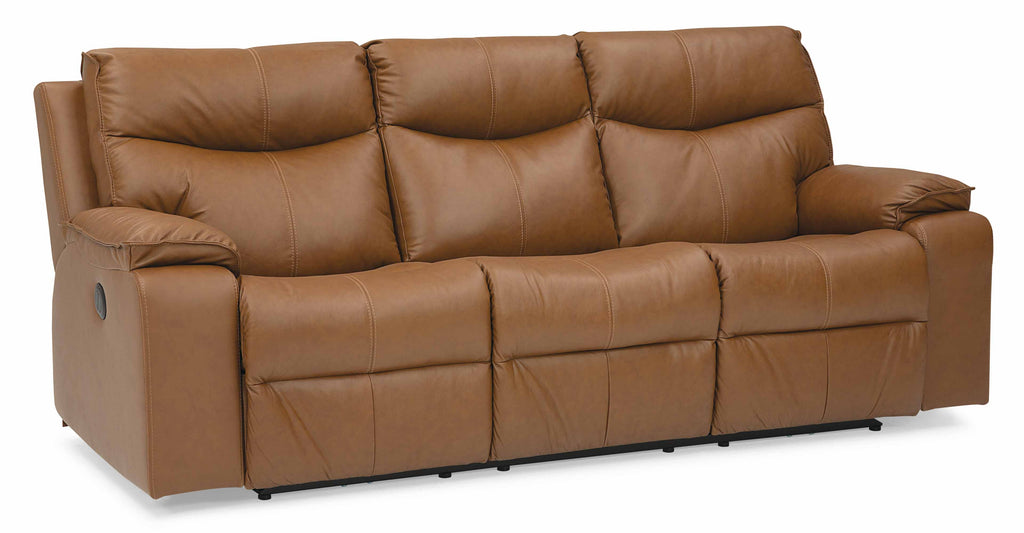 Providence Leather Reclining Sofa | Budget Decor | Wellington's Fine Leather Furniture