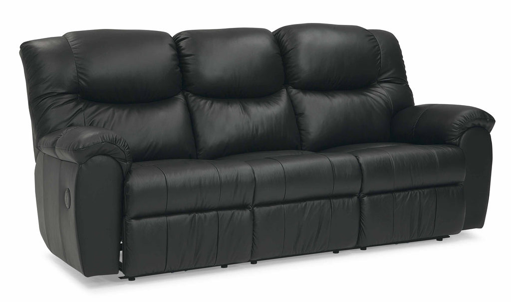 Regent Leather Reclining Sofa | Budget Decor | Wellington's Fine Leather Furniture