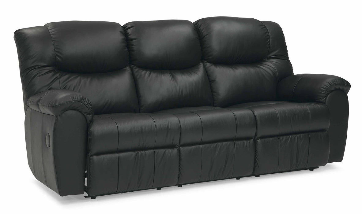 Regent Leather Reclining Sofa