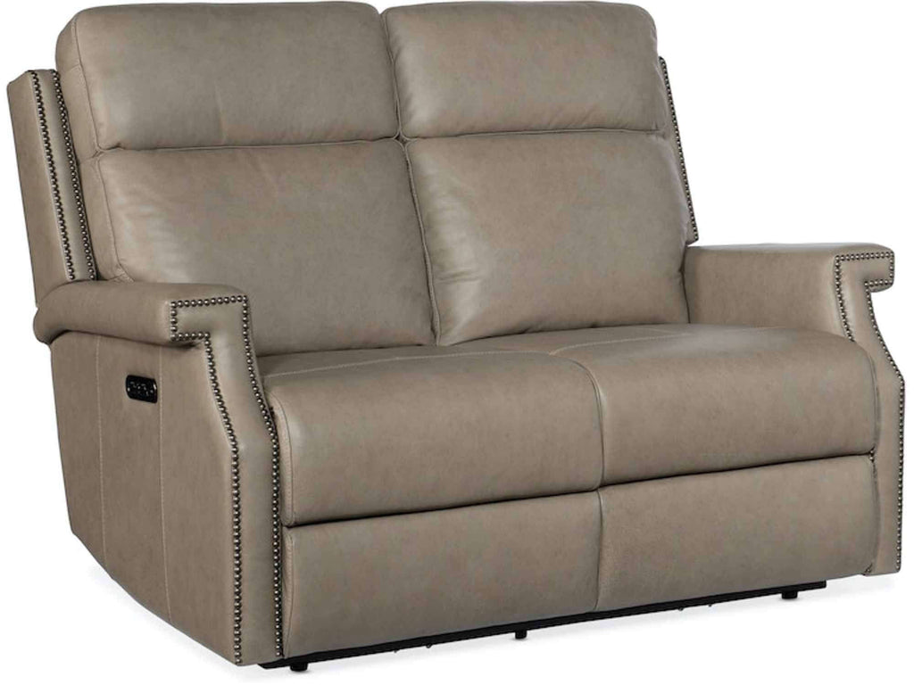 Lopez Zero Gravity Leather Power Reclining Loveseat With Articulating Headrest | Budget Elegance | Wellington's Fine Leather Furniture