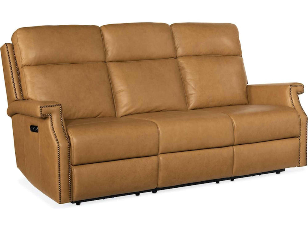 Vaughn Zero Gravity Leather Power Reclining Sofa With Articulating Headrest | Budget Elegance | Wellington's Fine Leather Furniture