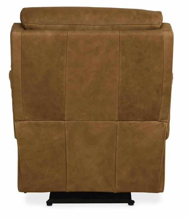 Northside Leather Power Recliner With Articulating Headrest | Budget Elegance | Wellington's Fine Leather Furniture