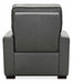 Braeburn Leather Power Recliner With Articulating Headrest | Budget Elegance | Wellington's Fine Leather Furniture