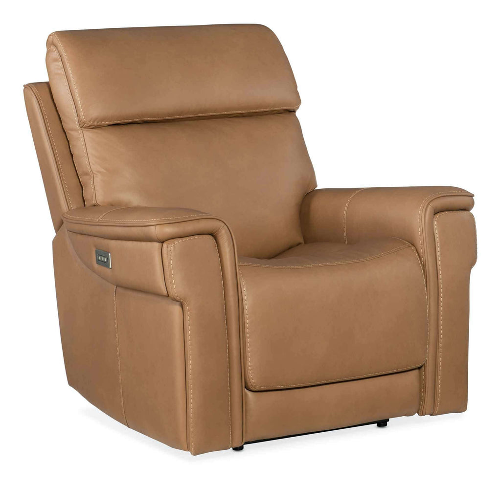 Lyra Leather Zero Gravity Power Recliner With Articulating Headrest And Lumbar In Brown | Budget Elegance | Wellington's Fine Leather Furniture