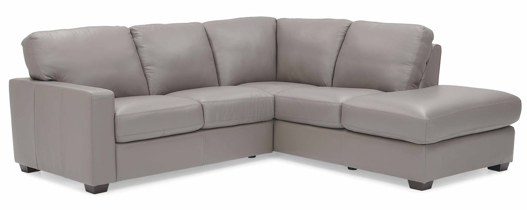 Westend Leather Sectional | Budget Decor | Wellington's Fine Leather Furniture