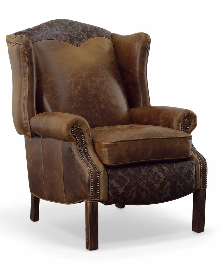 Abilene Leather Recliner | American Style | Wellington's Fine Leather Furniture