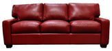 Albany Leather Queen Size Sofa Sleeper | American Style | Wellington's Fine Leather Furniture