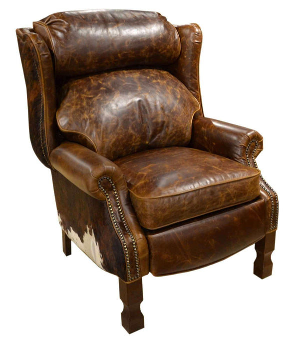 Alexandria Leather Recliner | American Style | Wellington's Fine Leather Furniture