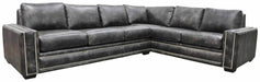 Ashton Leather Sectional | American Style | Wellington's Fine Leather Furniture