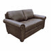 Athens Leather Loveseat | American Style | Wellington's Fine Leather Furniture