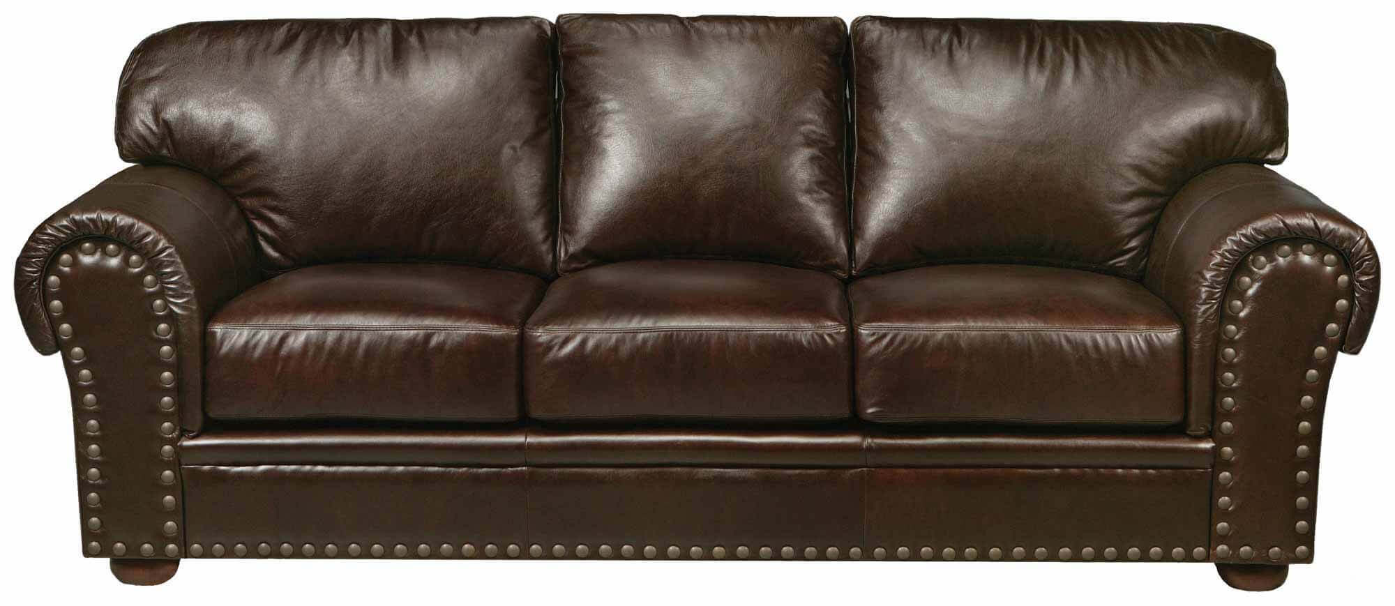 Beaumont Leather Sofa by American Style Wellington s Fine