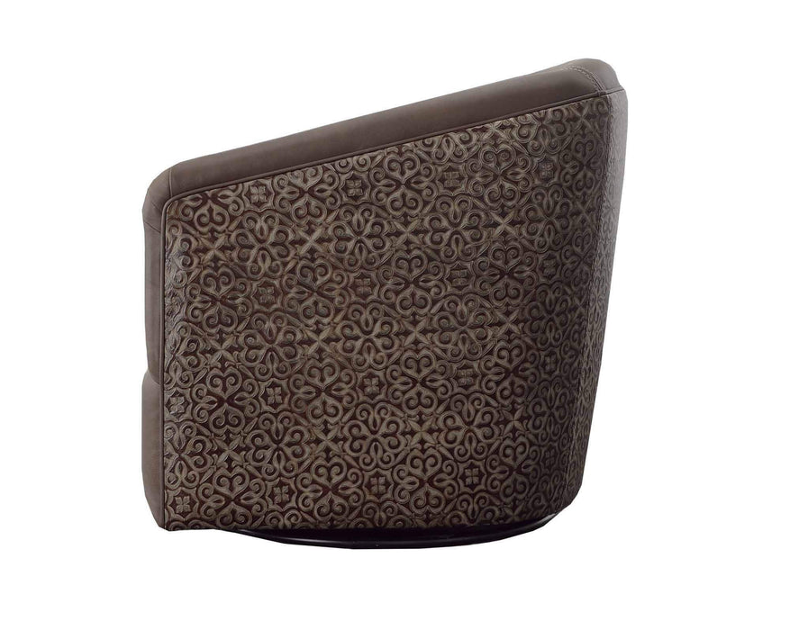 Bella Leather Swivel Chair | American Style | Wellington's Fine Leather Furniture