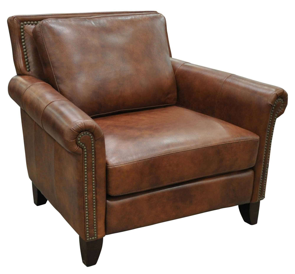 Benjamin Leather Chair | American Style | Wellington's Fine Leather Furniture