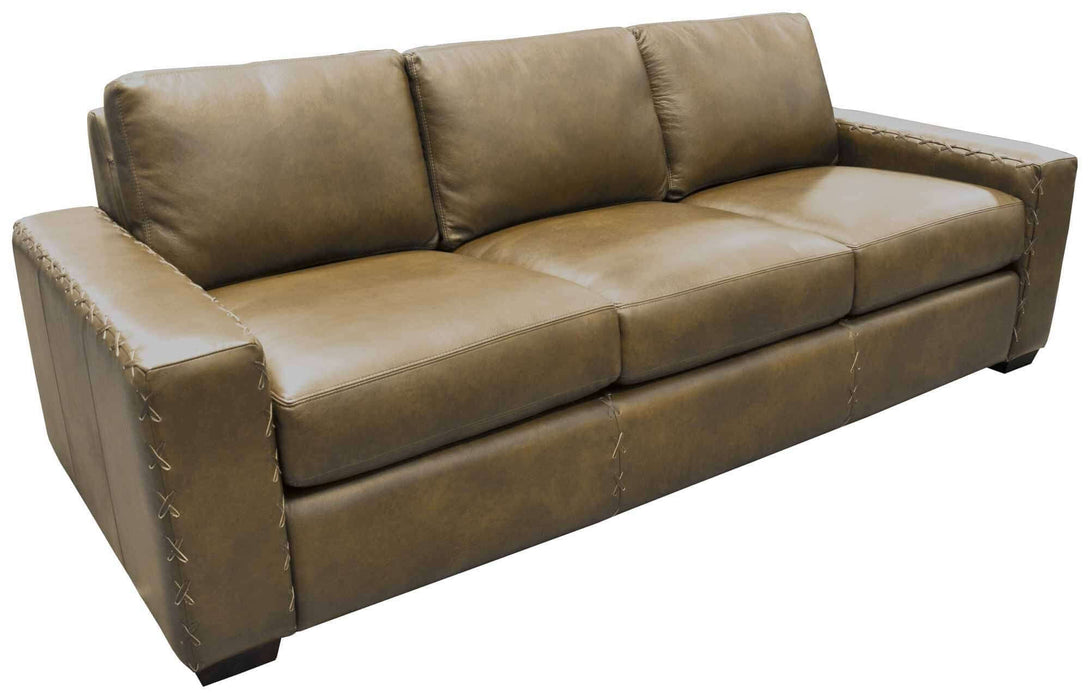 Colorado Leather Sofa | American Style | Wellington's Fine Leather Furniture