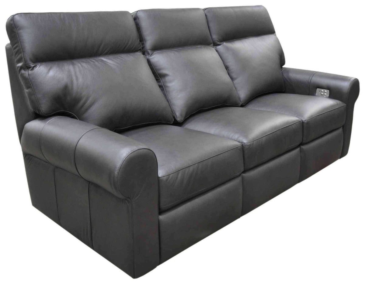 Brooklyn Leather Power Reclining Sofa With Articulating Headrest by ...