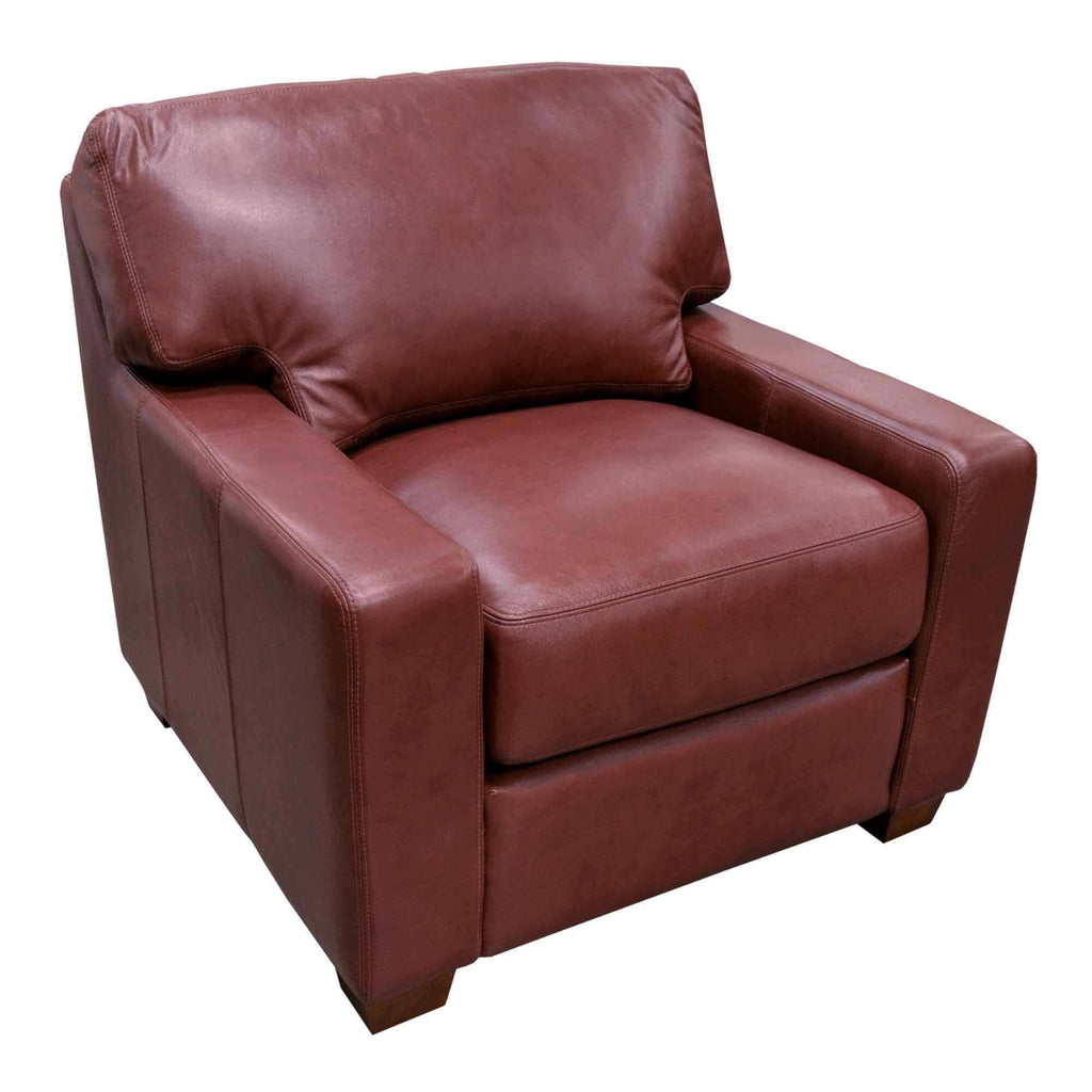 Albany Leather Chair | American Style | Wellington's Fine Leather Furniture