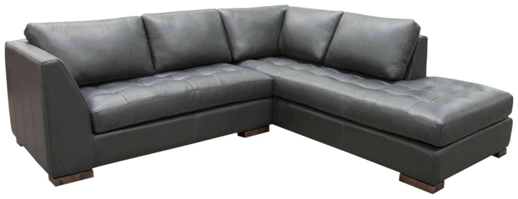 City View Leather Sectional | American Style | Wellington's Fine Leather Furniture