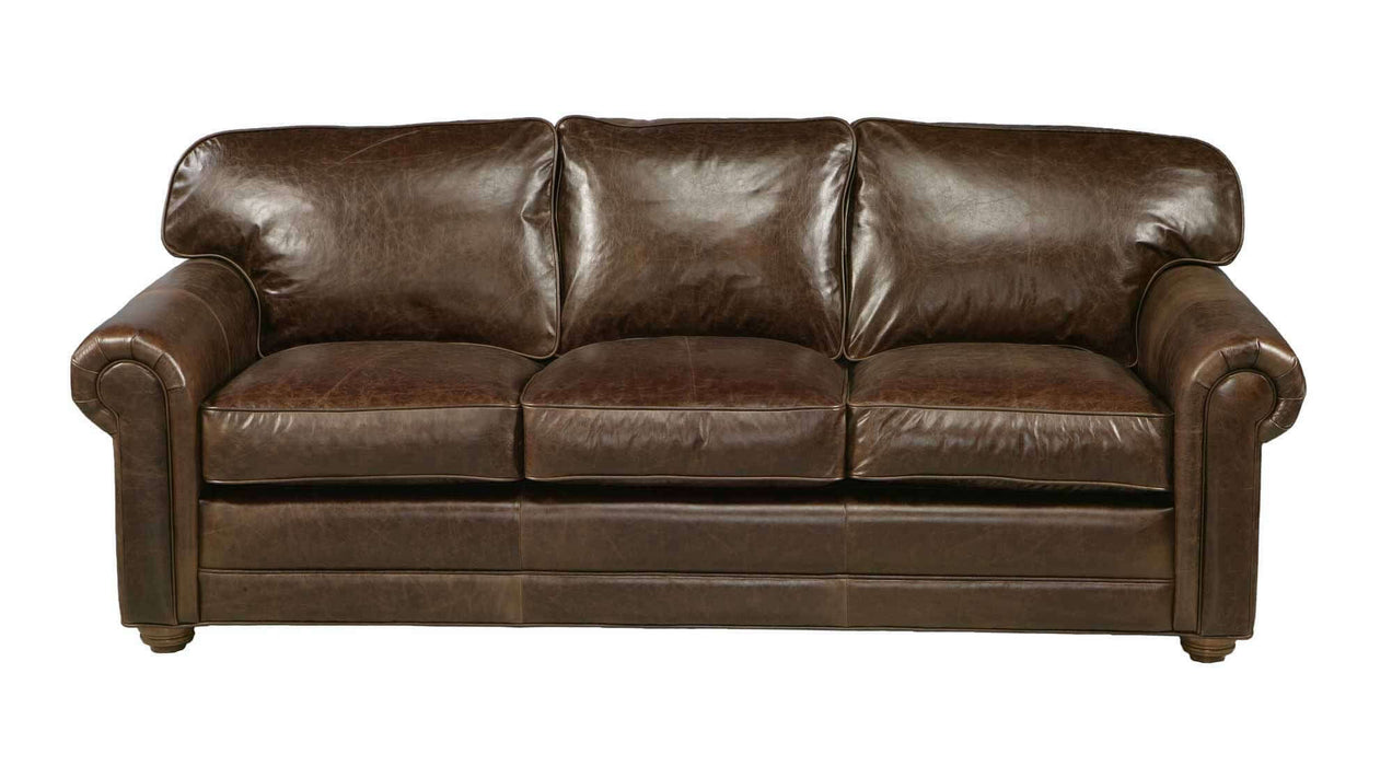 Dalton Leather Queen Size Sofa Sleeper | American Style | Wellington's Fine Leather Furniture