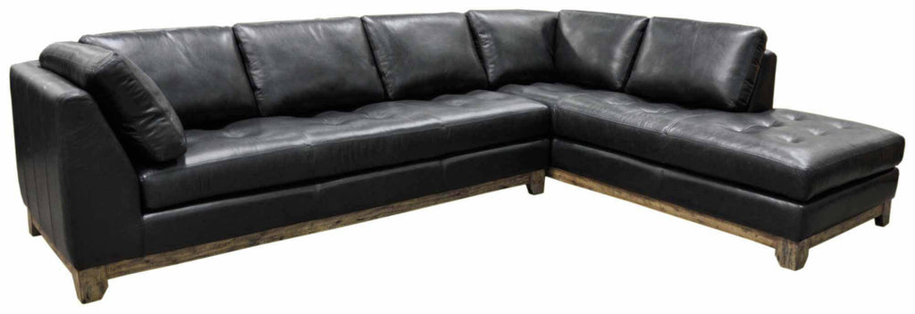 Esport Leather Sectional | American Style | Wellington's Fine Leather Furniture