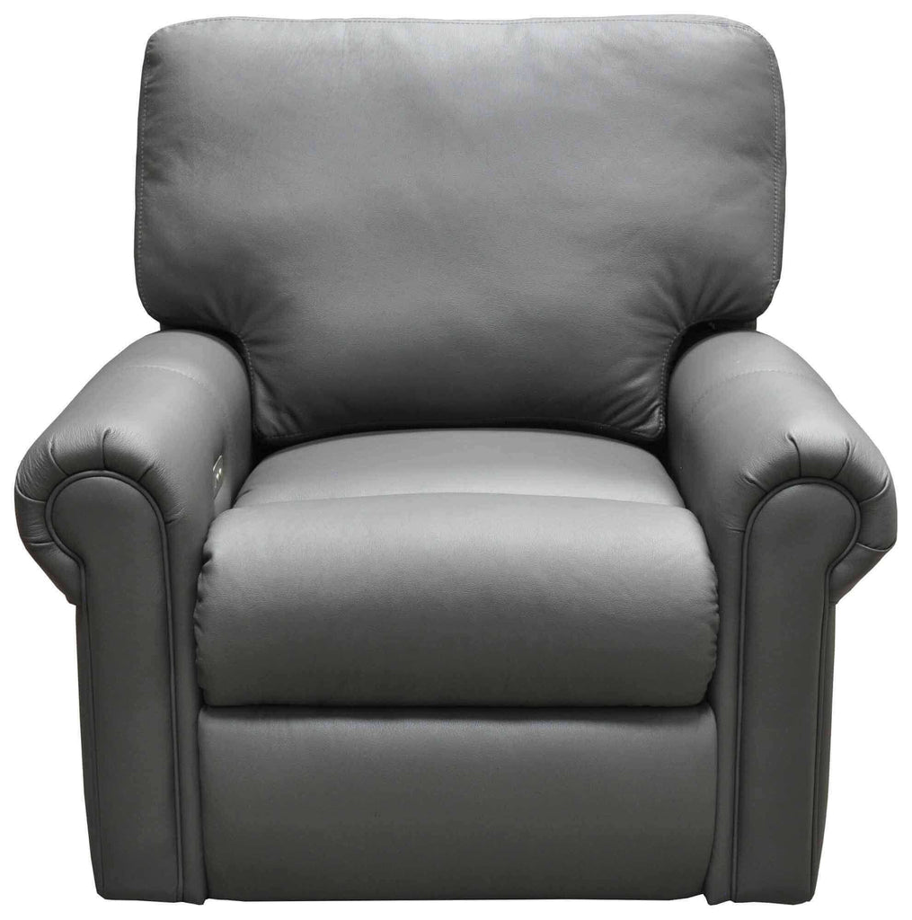 Fairfax Leather Power Recliner | American Style | Wellington's Fine Leather Furniture