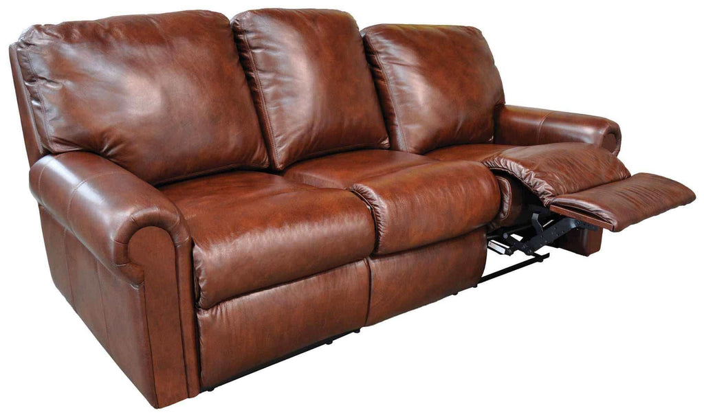 Fairfax Leather Reclining Loveseat | American Style | Wellington's Fine Leather Furniture