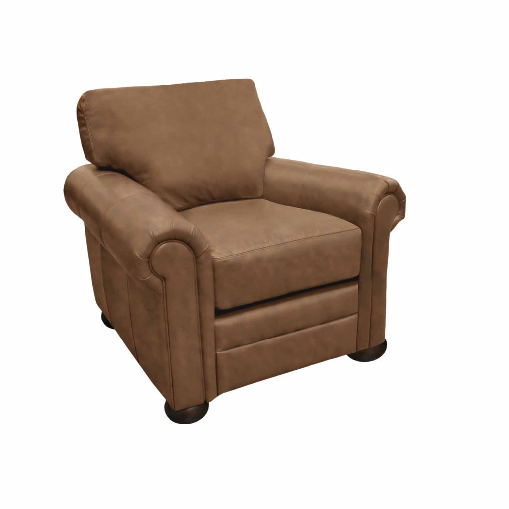 Georgia Leather Chair | American Style | Wellington's Fine Leather Furniture