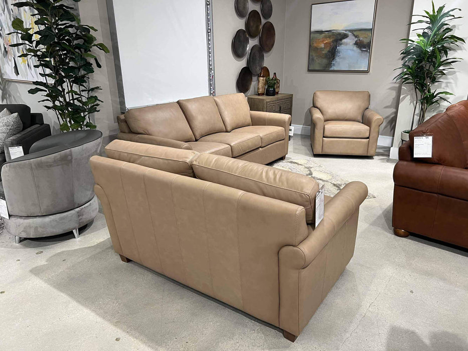 Austin Leather Sofa | American Style | Wellington's Fine Leather Furniture