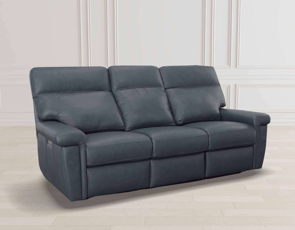 Jett Leather Power Reclining Zero Gravity Loveseat With Articulating Headrest | American Style | Wellington's Fine Leather Furniture