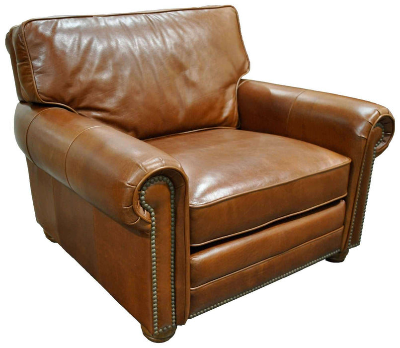 Kingsbury Leather Chair | American Style | Wellington's Fine Leather Furniture