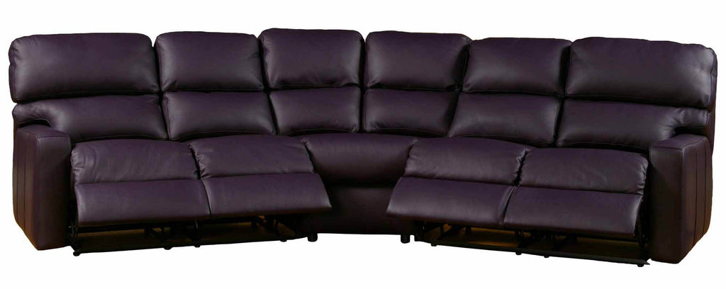 Larsen Leather Reclining Sectional | American Style | Wellington's Fine Leather Furniture