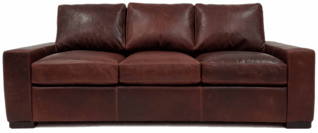 Max 3 Leather Sofa | American Style | Wellington's Fine Leather Furniture