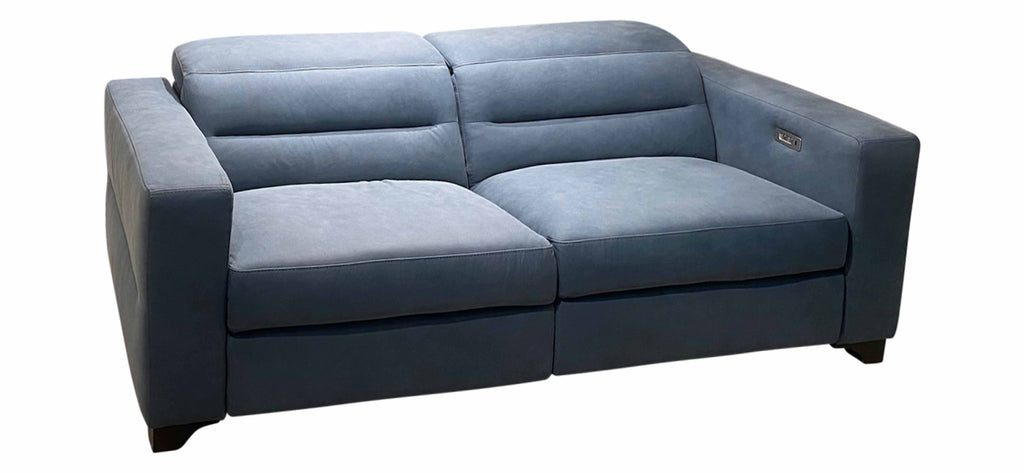 Moderno Leather Power Reclining Sofa With Articulating Headrest | American Style | Wellington's Fine Leather Furniture