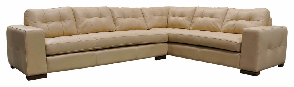 Peninsula Leather Sectional | American Style | Wellington's Fine Leather Furniture