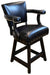 Ranch Leather Swivel Bar Stool | American Style | Wellington's Fine Leather Furniture