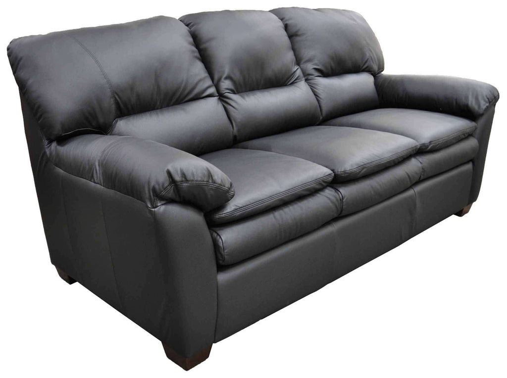 Vegas Leather Full Size Sofa Sleeper | American Style | Wellington's Fine Leather Furniture