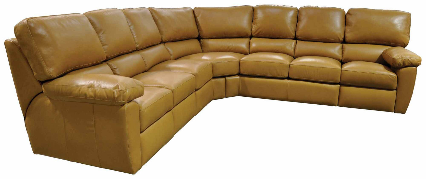 Vercelli Leather Reclining Sectional | American Style | Wellington's Fine Leather Furniture