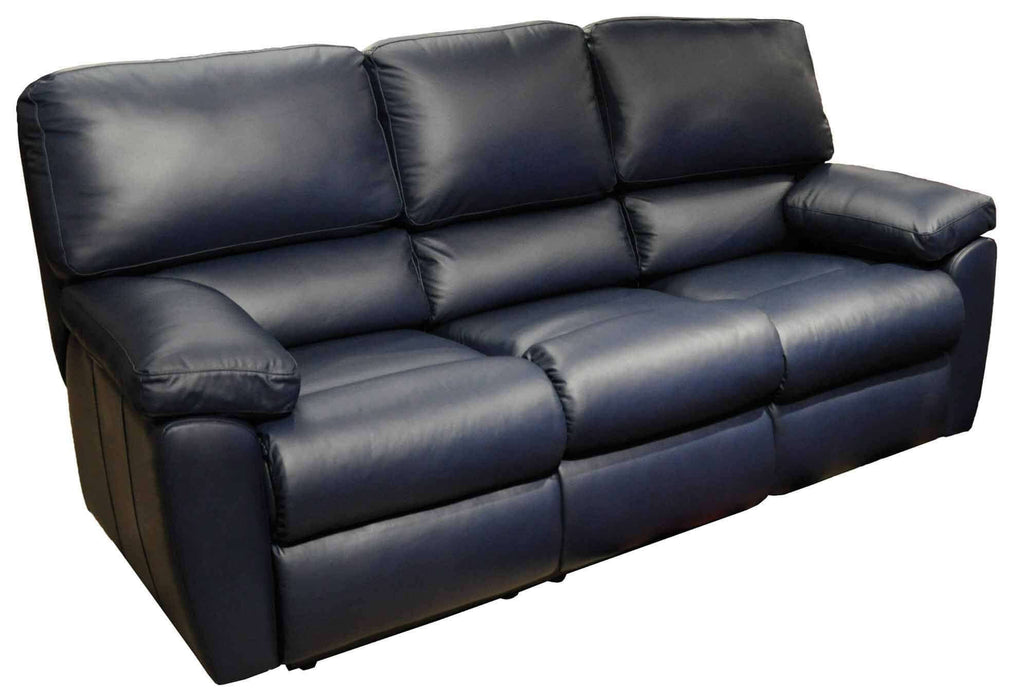 Vermont Leather Reclining Loveseat | American Style | Wellington's Fine Leather Furniture