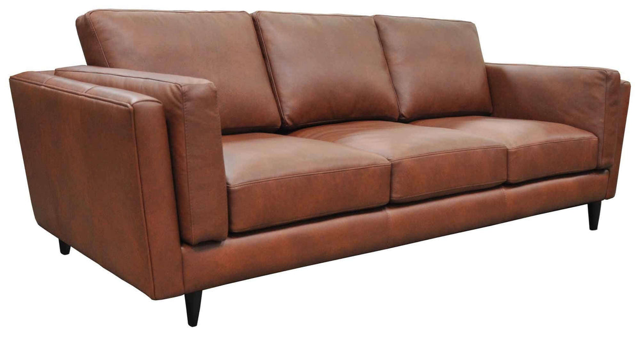 Zarlo Leather Sofa | American Style | Wellington's Fine Leather Furniture