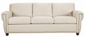 Alden Leather Full Size Sofa Sleeper | American Style | Wellington's Fine Leather Furniture